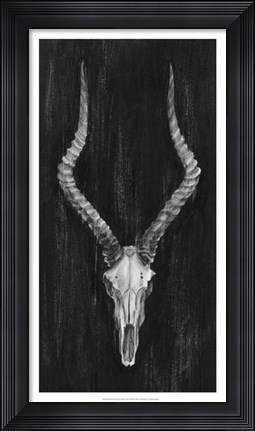 Framed Rustic European Mount II Print