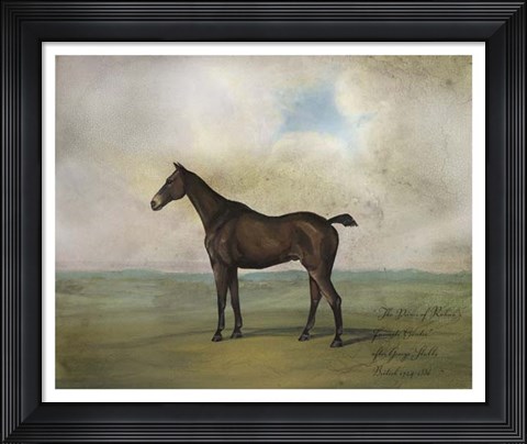 Framed Prince Rohan&#39;s Favorite Hunter Print