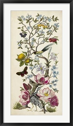 Framed Chinoiserie Natura II Print