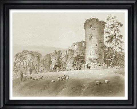 Framed Bothwell Castle Print