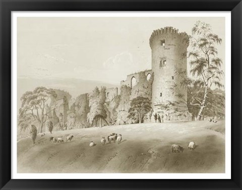 Framed Bothwell Castle Print