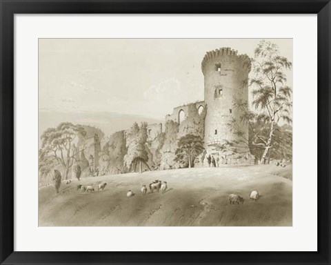 Framed Bothwell Castle Print