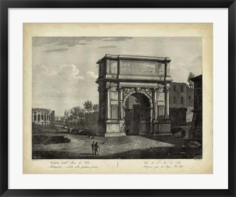 Framed Arco di Tito Print