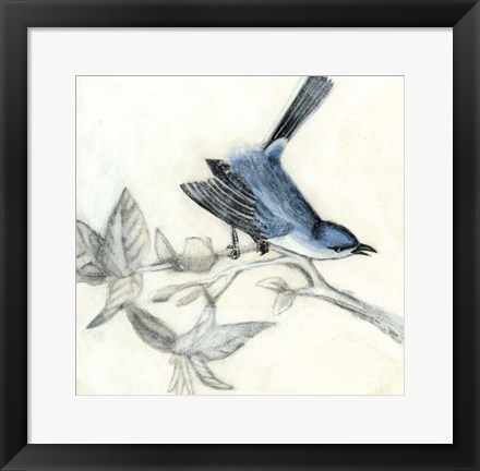 Framed Rustic Aviary III Print