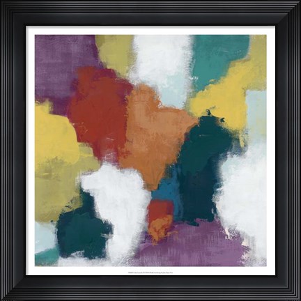 Framed Color Cascade II Print