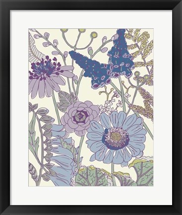 Framed Graphic Garden IV Print