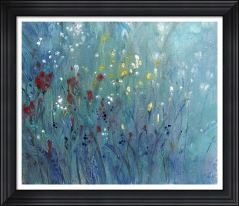 Framed Blue Vision II Print