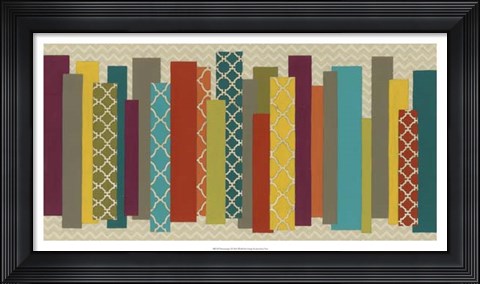 Framed Patternscape I Print