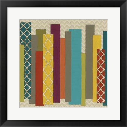 Framed Patternscape II Print