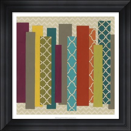 Framed Patternscape III Print