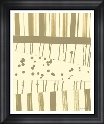 Framed Papyrus Collage II Print