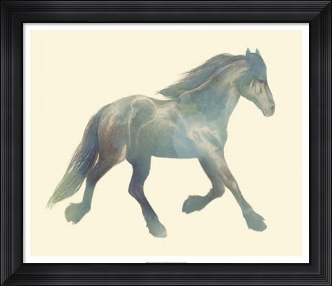 Framed Gypsian Paint II Print