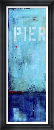 Framed Pier 34 I Print