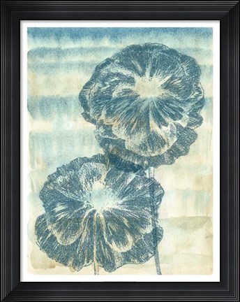 Framed Playful Papavers I Print