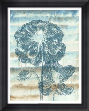 Framed Playful Papavers II Print