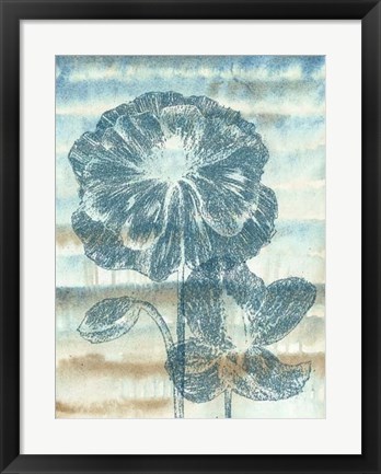 Framed Playful Papavers II Print