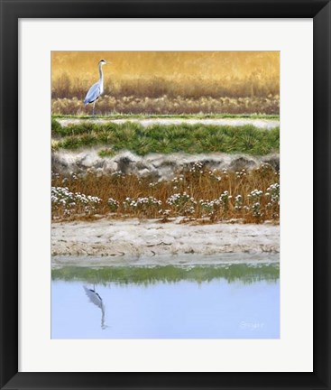 Framed Blackwater Tapestry I Print