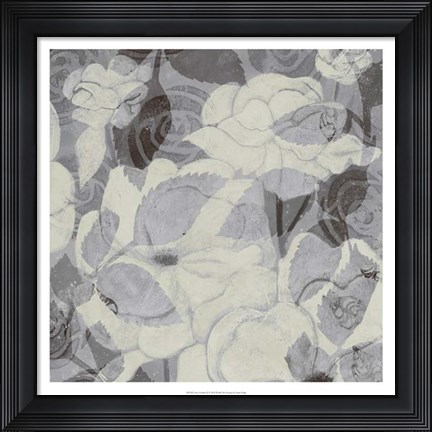 Framed Grey Garden II Print