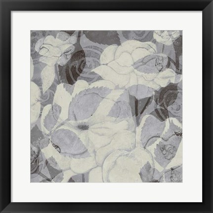 Framed Grey Garden II Print