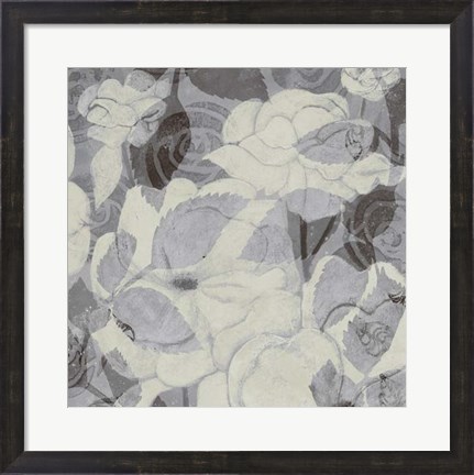 Framed Grey Garden II Print