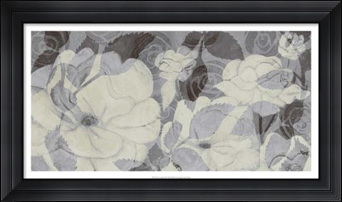 Framed Grey Garden III Print