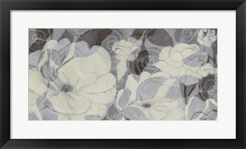 Framed Grey Garden III Print