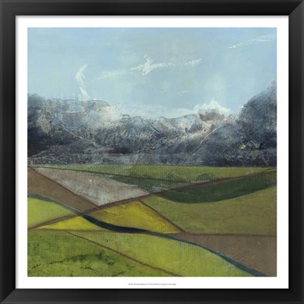 Framed Mountain Memory I Print
