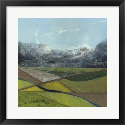 Framed Mountain Memory I Print