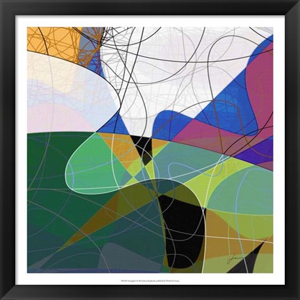 Framed Entangled I Print