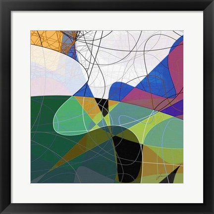 Framed Entangled I Print