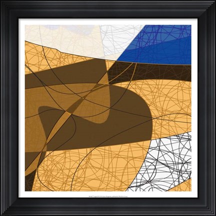 Framed Tangled II Print