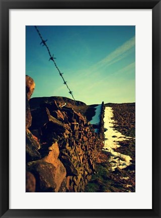 Framed Blue Skies I Print