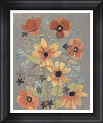 Framed Offset Botanicals II Print