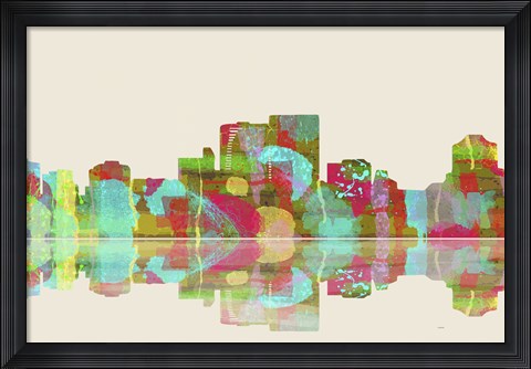 Framed Darwin NT Skyline 1 Print