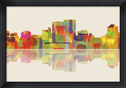 Framed Darwin NT Skyline 2 Print