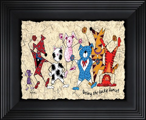 Framed Lucky Dance Print