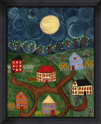 Framed Country Living Print