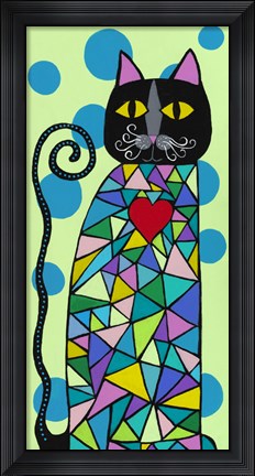 Framed Mr. Kawaii Print