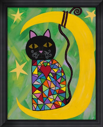 Framed Nocturnal Love Print