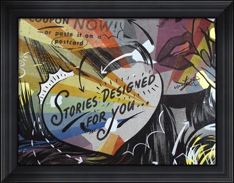 Framed Coupon Stories Print