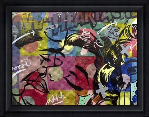 Framed Fearless Heartache Print