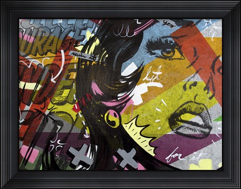 Framed Left of Yes Print