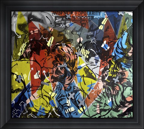Framed Popularity Everyone is Doing It Print