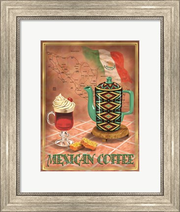 Framed Mexican Coffee Print