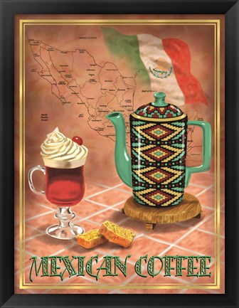 Framed Mexican Coffee Print