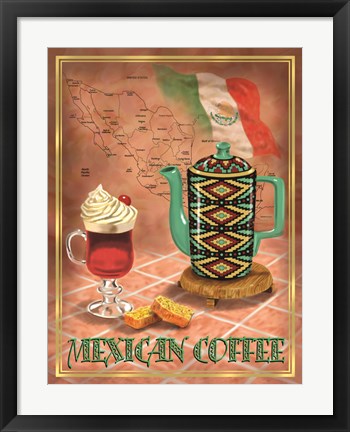 Framed Mexican Coffee Print