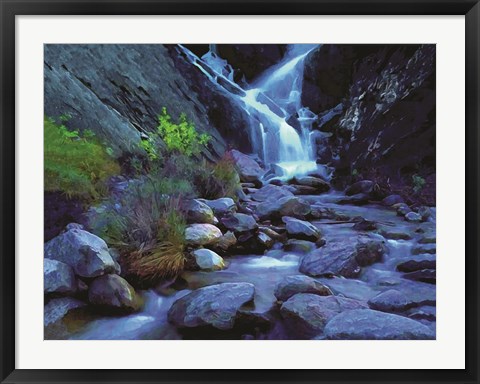 Framed Waterfall A Print