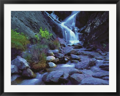 Framed Waterfall A Print