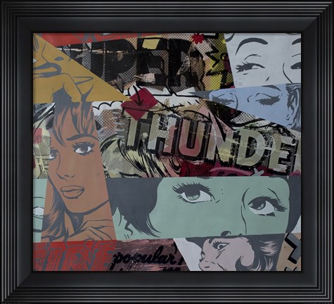 Framed Super Thunder Print