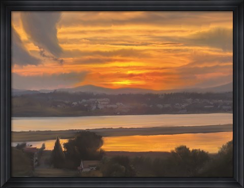 Framed Beach Print